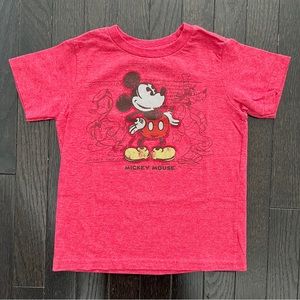 Disney Toddler Boy Short Sleeve Shirt Sleeve Mickey Mouse Tee in XS (4)
